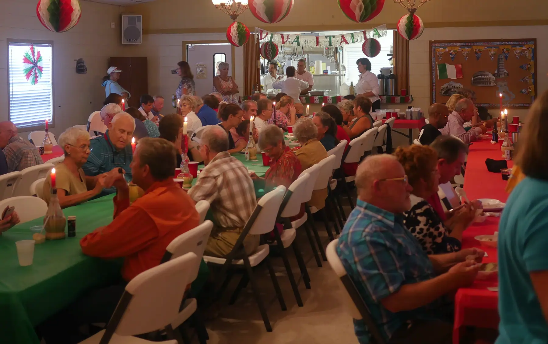 10th Annual Spaghetti Dinner, enjoyed by all Plenty of Sitting room and takeouts available