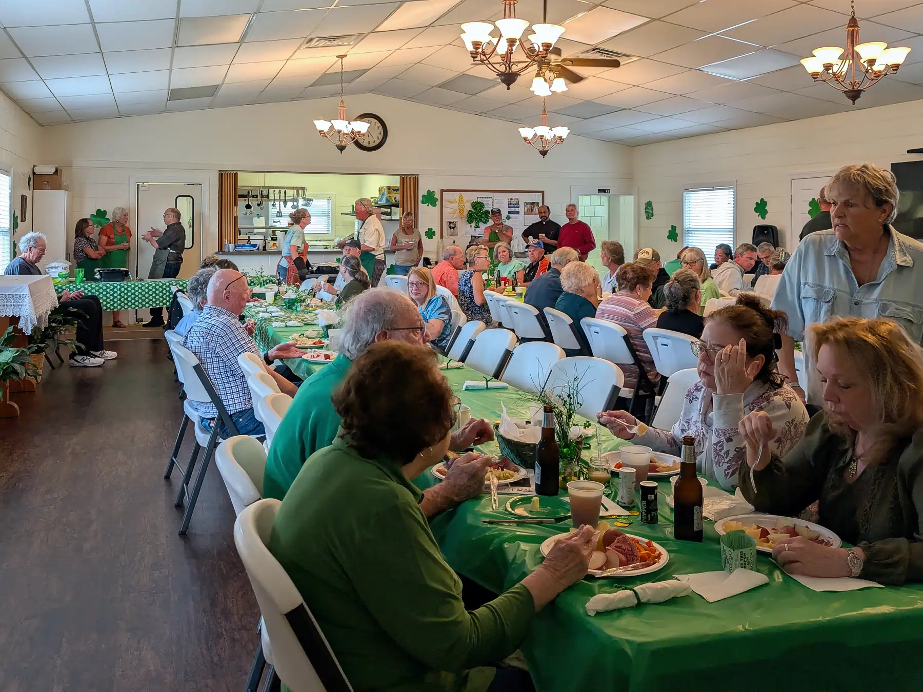 St. Patrick's Day Dinner The Men's Club will be having their St Patrick's Day Dinner on Saturday March 15.