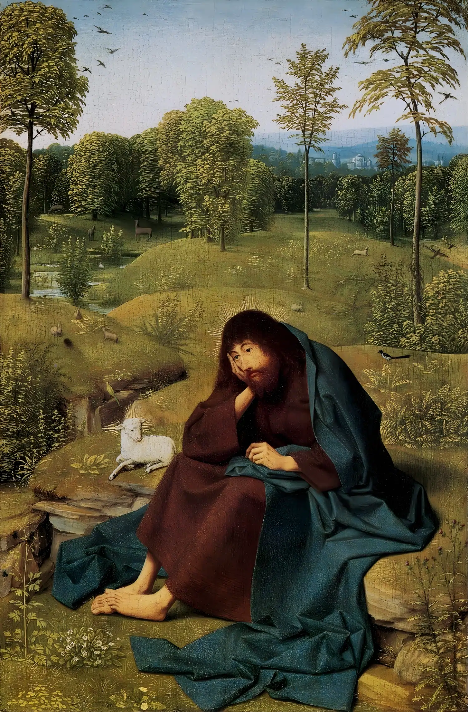 St. John the Baptist in the Wilderness by Geertgen tot Sint Jans