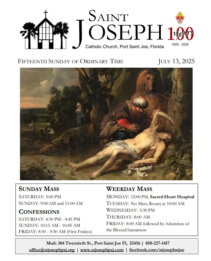 Weekly Bulletin of our Parish