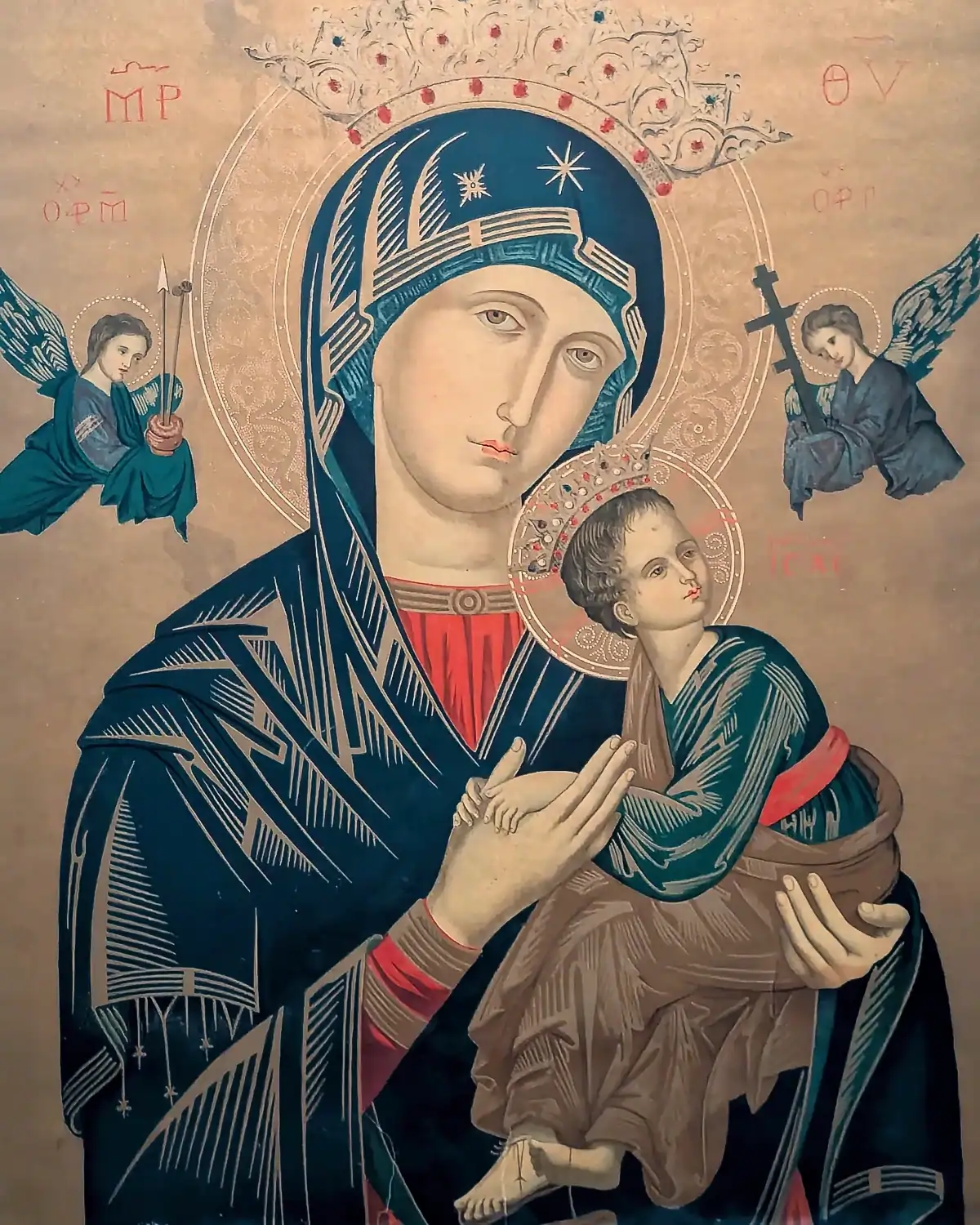 Framed Image Inside St. Joseph