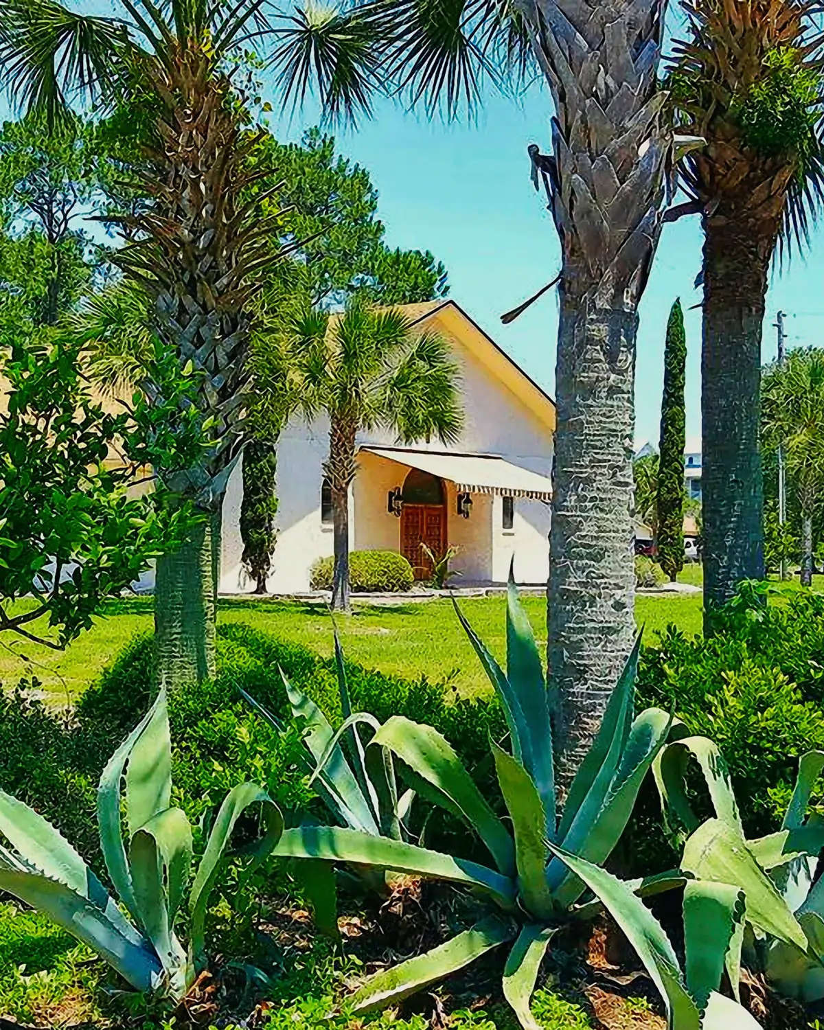 Our Lady of Guadalupe in Mexico Beach, destroyed in 2018 by hurricane Michael