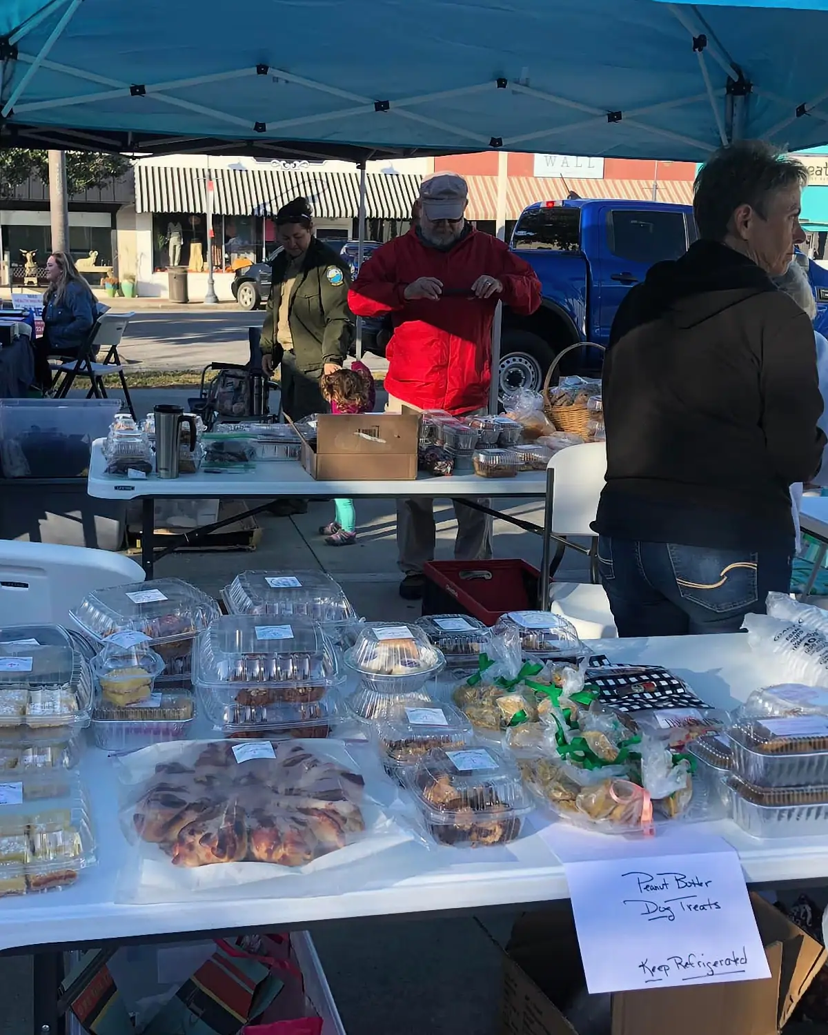 Altar Society Bake sale at Port St Joe Farmers Market
