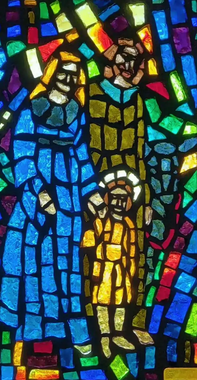 Stained Glass Side window at St. Joseph Catholic Church in Port St. Joe