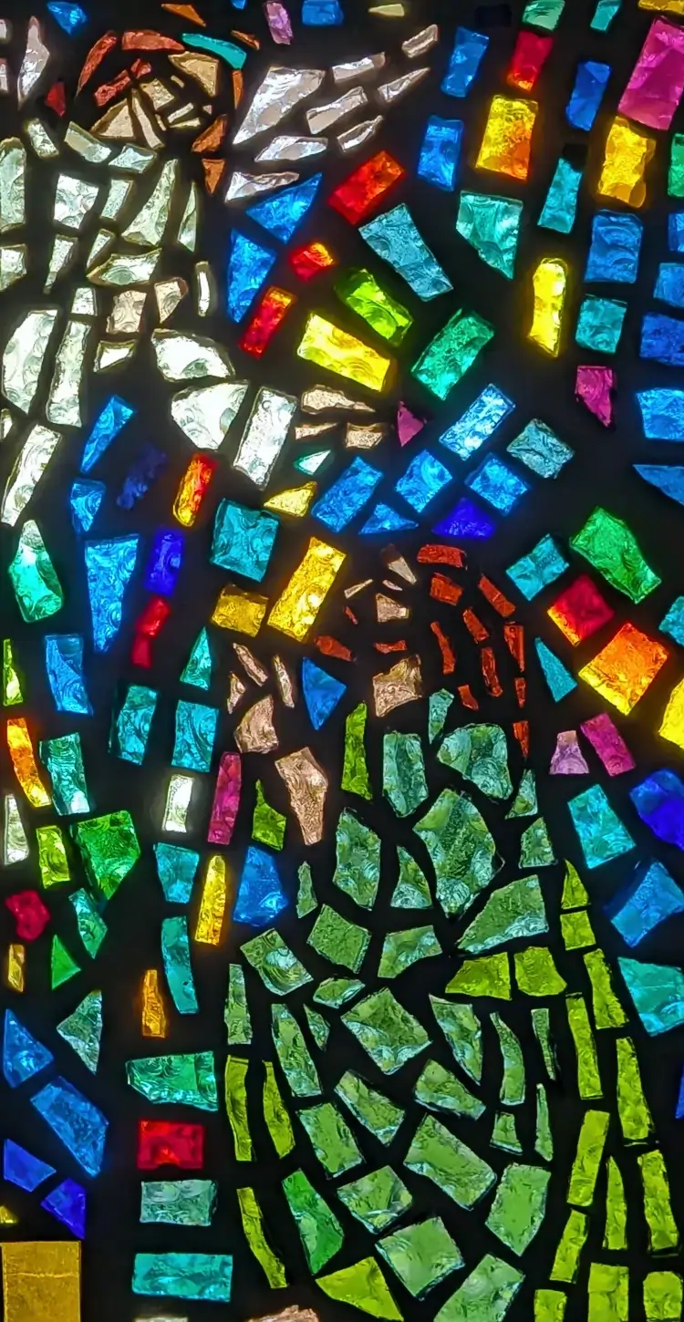 Stained Glass Side window at St. Joseph Catholic Church in Port St. Joe