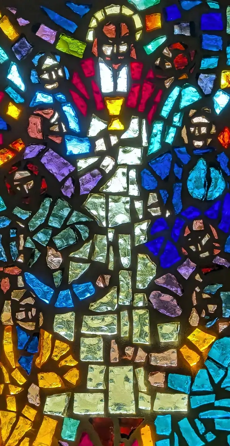 Stained Glass Side window at St. Joseph Catholic Church in Port St. Joe