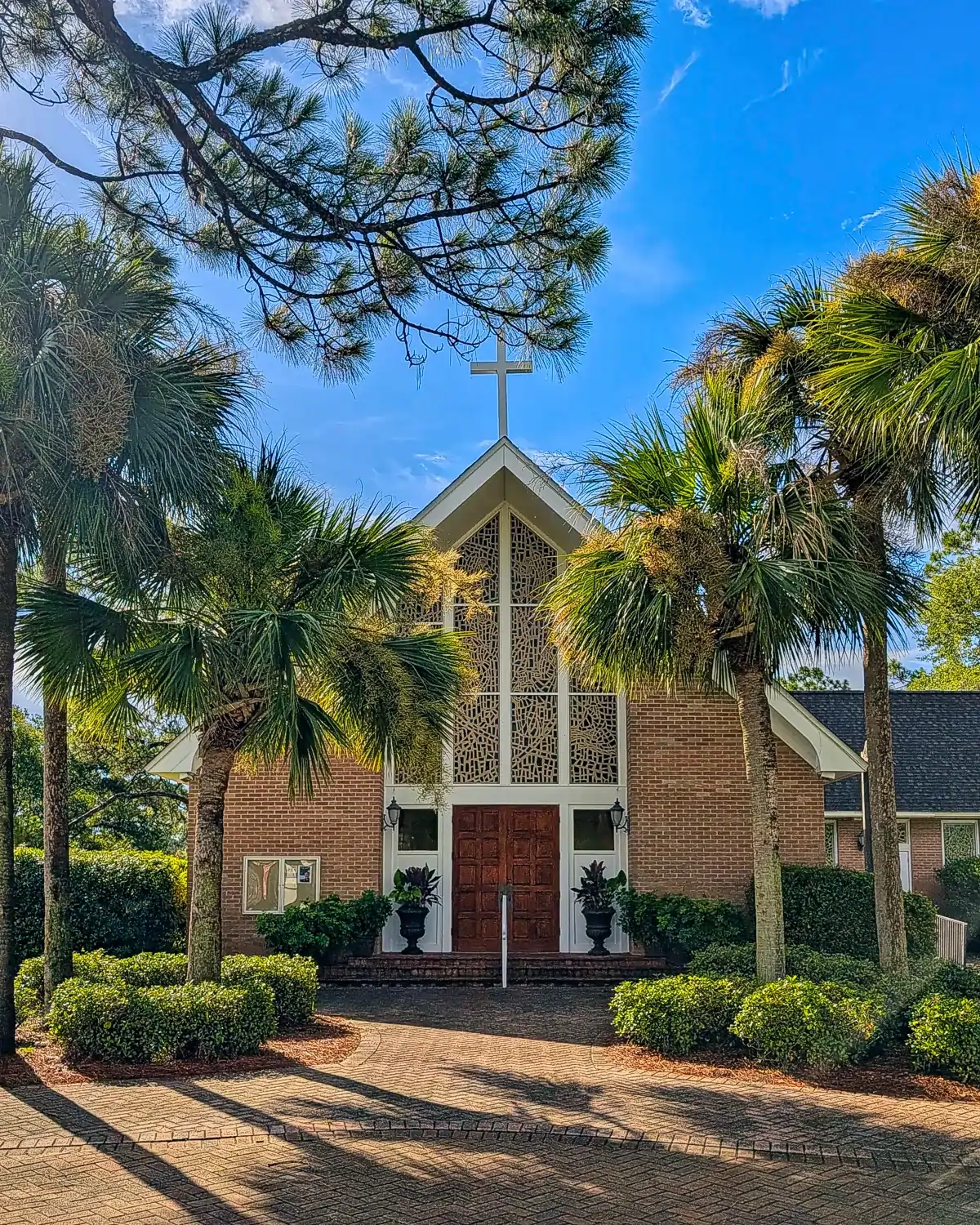 Cleveland Guardians Logo St. Joseph Church Front View