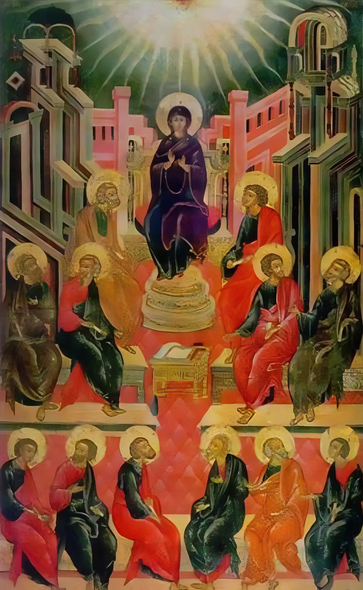 The Holy Spirit comes to bring new life to the disciples