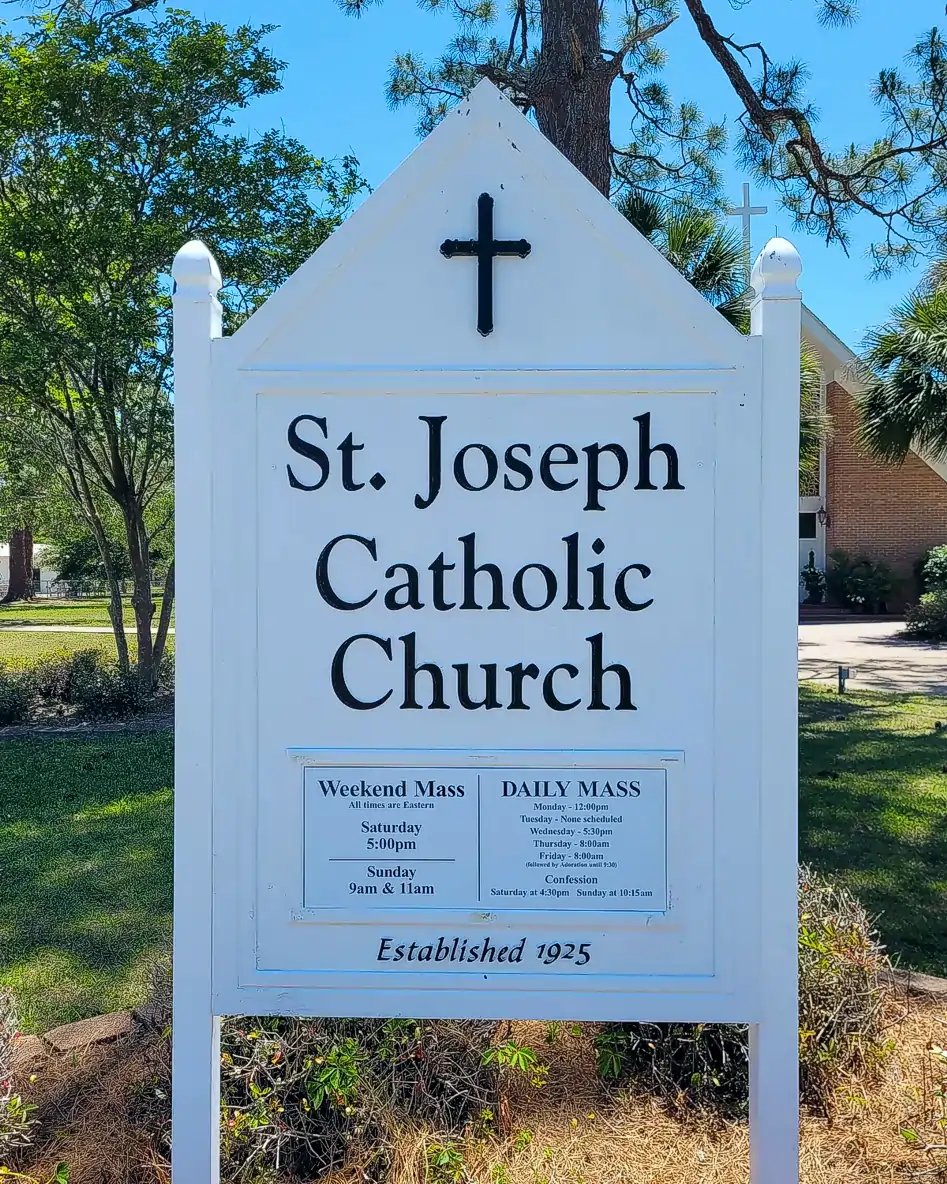 St. Joseph Signage