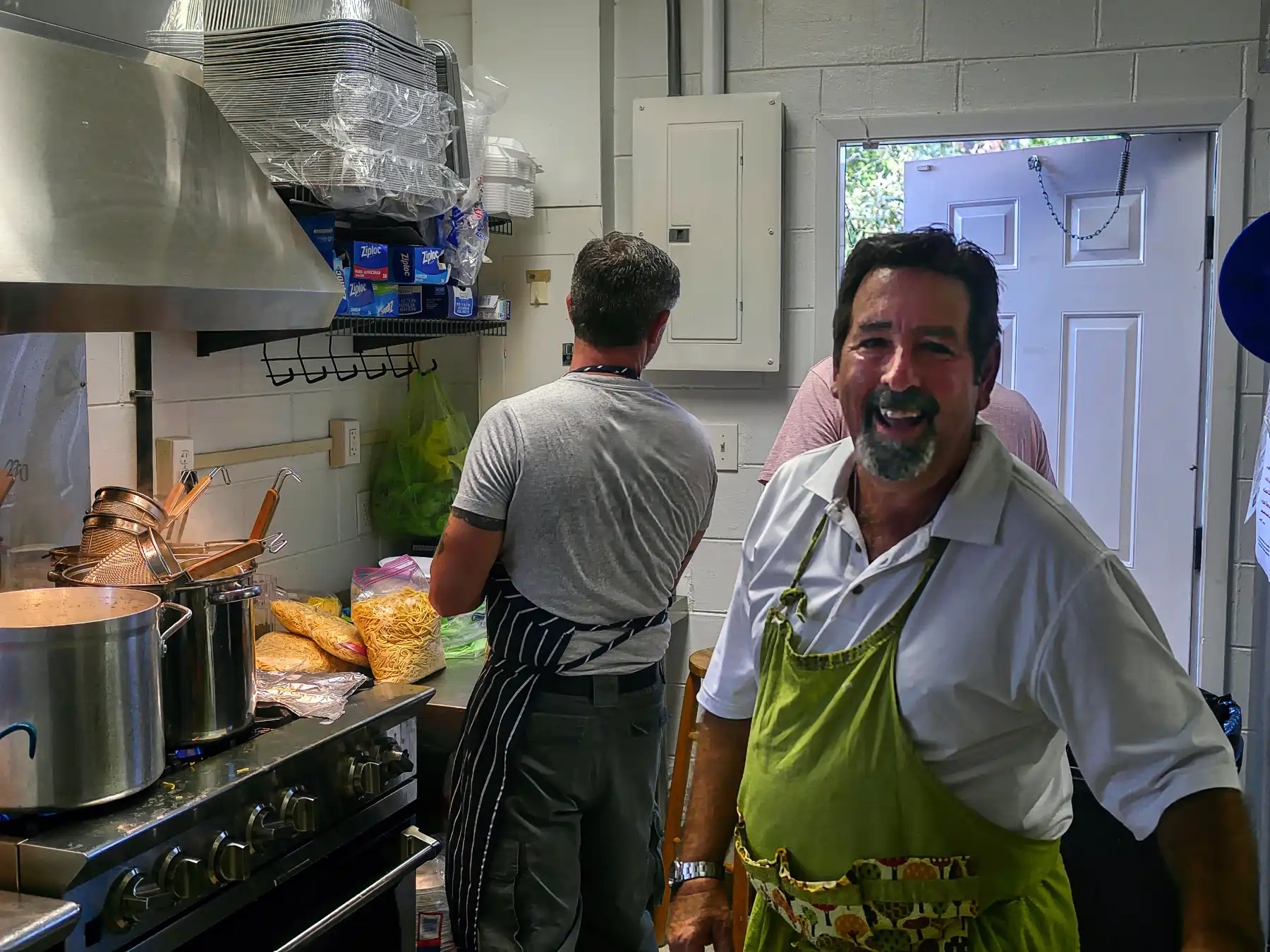 10th Annual Spaghetti Dinner Spaghetti Cooks
